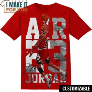 NBA Michael Jordan MJ T-Shirt, Perfect NBA Graphic Tee for Fan
