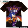 NBA Phoenix Suns Sonic the Hedgehog T-Shirt, Perfect NBA Graphic Tee for Fan