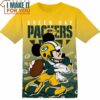NFL Green Bay Packers Mickey T-Shirt, NFL Graphic Tee for Men, Women, and Kids