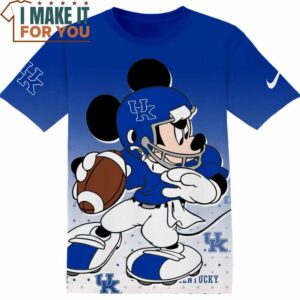 NCAA Kentucky Wildcats Mickey T-Shirt, NCAA Shirt for Sports Fan