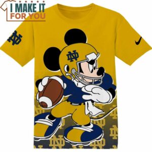 NCAA Notre Dame Fighting Irish Mickey T-Shirt, NCAA Shirt for Sports Fan
