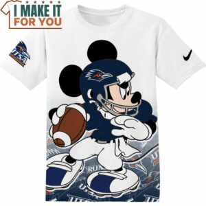 NCAA UTSA Roadrunners football Mickey T-Shirt, NCAA Shirt for Sports Fan
