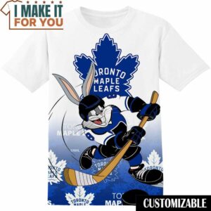 NHL Toronto Maple Leafs Bugs Bunny T-Shirt, Unique Gifts for NHL Fans
