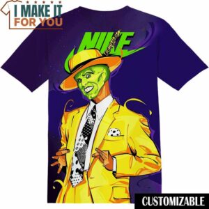 Comedy The Mask Nike T-Shirt, Nike Graphic Tee for Die-Hard Fans Comedy The Mask Nike T-Shirt, Nike Graphic Tee for Die-Hard Fans