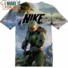 Gaming Halo Nike T-Shirt, Nike Graphic Tee for Die-Hard Fans