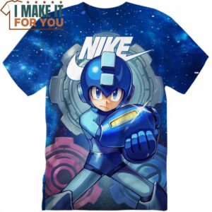 Gaming Mega Man Nike T-Shirt, Nike Graphic Tee for Die-Hard Fans Gaming Mega Man Nike T-Shirt, Nike Graphic Tee for Die-Hard Fans