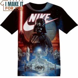 Gift For Darth Vader Star War Movie Lover Nike T-Shirt, Nike Graphic Tee for Die-Hard Fans