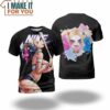 Harley Quinn With Bat Kawaii Nike T-Shirt, Nike Graphic Tee for Die-Hard Fans
