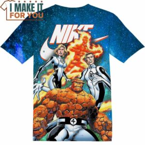 Marvel Fantastic Four Nike T-Shirt, Nike Graphic Tee for Die-Hard Fans