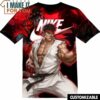 Street Fighter Evil Ryu Nike T-Shirt, Nike Graphic Tee for Die-Hard Fans
