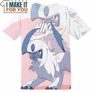 Pokemon Absol Nike T-Shirt, Nike Graphic Tee for Die-Hard Fans