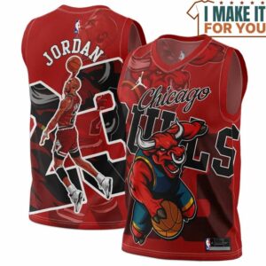 Michael Jordan 23 Chicago Bulls Basketball Jersey, Ultimate Gift for Any Jordan Fan Michael Jordan 23 Chicago Bulls Basketball Jersey, Ultimate Gift for Any Jordan Fan