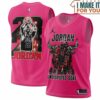 Michael Jordan 23 Chicago Bulls Signed Undisputed Goat Pink Basketball Jersey, The Ultimate Gift for Any Jordan Fan