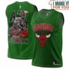 Michael Jordan GOAT 23 Chicago Bulls AIR Green Signed Basketball Jersey, The Ultimate Gift for Any Jordan Fan