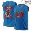 Michael Jordan GOAT 23 Chicago Bulls Nike Air Blue Basketball Jersey, The Ultimate Gift for Any Jordan Fan