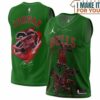 Michael Jordan GOAT 23 Chicago Bulls Signed Wizards Green Basketball Jersey, The Ultimate Gift for Any Jordan Fan