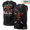 Michael Jordan The Last Dance 23 Chicago Bulls Signed Black Basketball Jersey, The Ultimate Gift for Any Jordan Fan