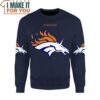 NFL Pokemon Denver Broncos Custom Name Sweatshirt, Top Pokemon Gifts for Adults