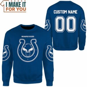 NFL Pokemon Indianapolis Keldeos Custom Name Sweatshirt Top Pokemon Gifts for Adults 2 1