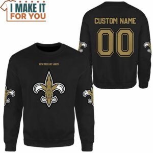 NFL Pokemon New Orleans Sands Custom Name Sweatshirt Presents for Pokemon Fans 2 1