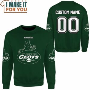 NFL Pokemon New York Geots Custom Name Sweatshirt Presents for Pokemon Fans 2 1