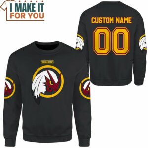 NFL Pokemon Washington Blazikens Custom Name Sweatshirt Presents for Pokemon Fans 2 1