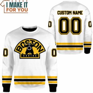 Hockey Boston Bruins Custom Name Sweatshirt Best Gift Ideas for the Ultimate Pokemon Lover 2