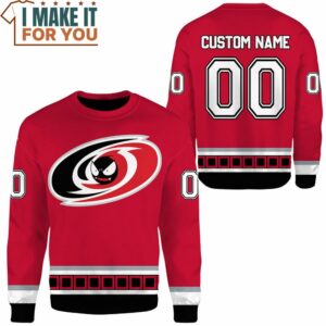 Hockey Carolina Ghastlycanes Custom Name Sweatshirt Cool Pokemon Gifts 2