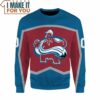 Hockey Colorado Avalanche Custom Name Sweatshirt, Pokemon Gift for All Ages