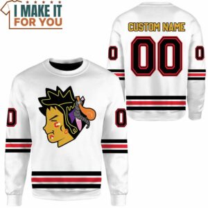 Hockey Chicago Brockhawks Custom Name Sweatshirt Unforgettable Pokemon Gift 2