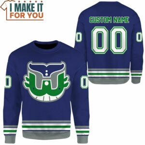 Hockey Hartford Wailord Custom Name Sweatshirt Unique Pokemon Gifts That Fans Will Adore 2