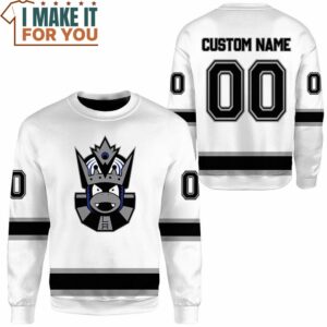 Hockey Los Angeles Slowking Custom Name Sweatshirt Personalized Pokemon Gifts 2