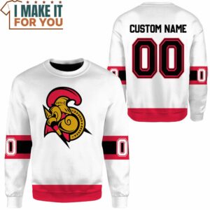 Hockey Ottawa Escenators Custom Name Sweatshirt Affordable Pokemon Gifts for Adults 2