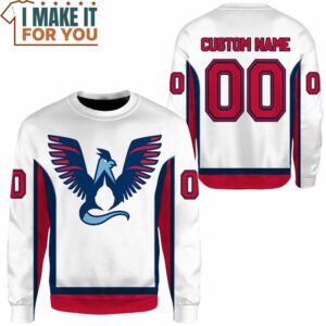Hockey Washington Articaps Custom Name Sweatshirt Best Gift Ideas for the Ultimate Pokemon Lover 2