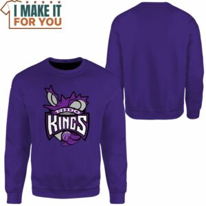 NBA Pokemon Nido Kings Custom Name Sweatshirt Top Pokemon Gifts for Adults 2