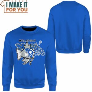 NBA Pokemon Orlando Magikarp Custom Name Sweatshirt Top Pokemon Gifts for Adults 2