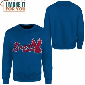 MLB Pokemon Atlanta Brave Birds Custom Name Sweatshirt Perfect Present for Pokemon Fans 2