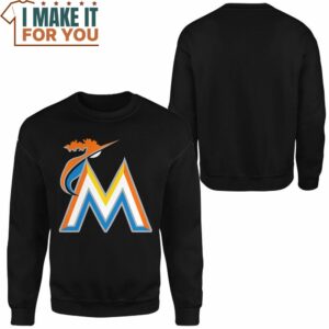 MLB Pokemon Miami Moltres Custom Name Sweatshirt Perfect Present for Pokemon Fans 2