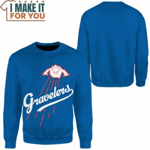 MLB Pokemon Los Angeles Gravelers Custom Name Sweatshirt Perfect Present for Pokemon Fans 2