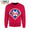 MLB Pokemon Philadelphia Pinsirs Custom Name Sweatshirt, Perfect Present for Pokemon Fans