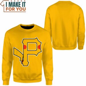 MLB Pokemon Pittsburgh Pikachus Custom Name Sweatshirt Perfect Present for Pokemon Fans 2