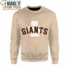 MLB Pokemon San Fancrisco Giants Custom Name Sweatshirt, Perfect Present for Pokemon Fans