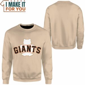 MLB Pokemon San Fancrisco Giants Custom Name Sweatshirt Perfect Present for Pokemon Fans 2