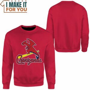 MLB Pokemon StLouis Charizards Custom Name Sweatshirt Perfect Present for Pokemon Fans 2