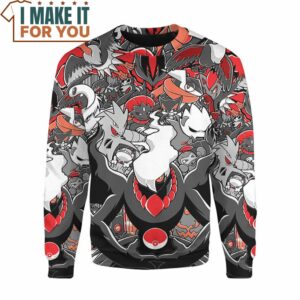 Pokemon Dark Type Sweashirt Best Gift Ideas for Pokemon Lover 2