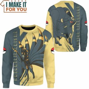 Pokemon Fusion Ninebreon Sweashirt Best Gift Ideas for Pokemon Lover 2