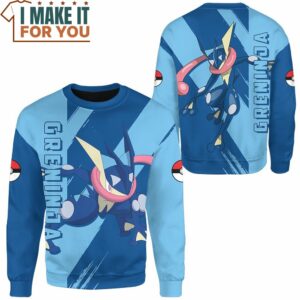 Pokemon Greninja Sweatshirt Apparel Best Gift Ideas for the Ultimate Pokemon Lover 2