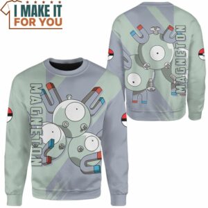 Pokemon Magneton Sweashirt Best Gift Ideas for Pokemon Lover 2