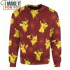 Pokemon Pikachu 3D Sweashirt, Pokemon Gifts for Men