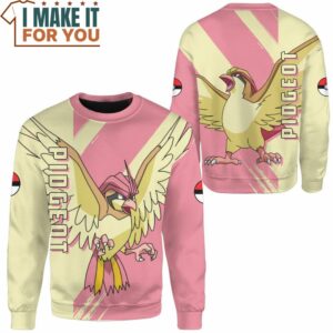 Pokemon Pidgeot Sweashirt Best Gift Ideas for Pokemon Lover 2